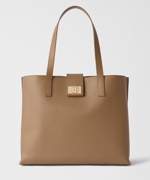【美品】フルラ 1927 L トートバッグ A4可 大容量 バイカラー 保存袋付 FURLA（フルラ） トートバッグ 1927（FURLA 1927）トートバッグ L