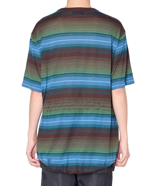 tシャツ 「kolor/カラー」26SCM-T01201 BORDER TEE メンズの画像