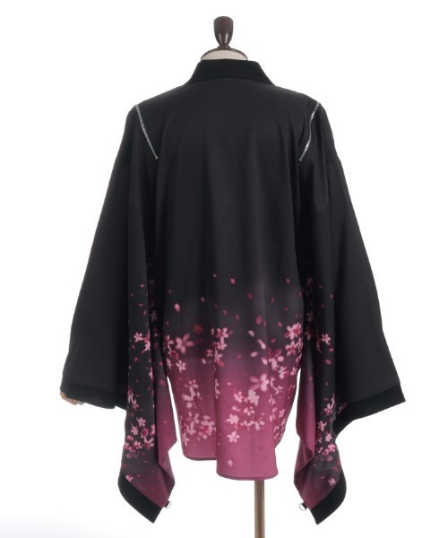 アクシーズ　REZEN 桜刺繍ケープ羽織 枝垂桜刺繍ケープ羽織【期間限定価格】 | AXES-X＆REZEN -outlet
