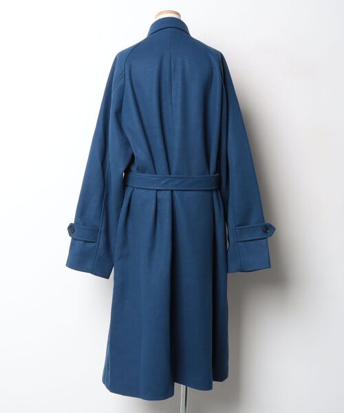 「EMMA CLOTHES」 トレンチコート M ネイビー メンズ_画像2