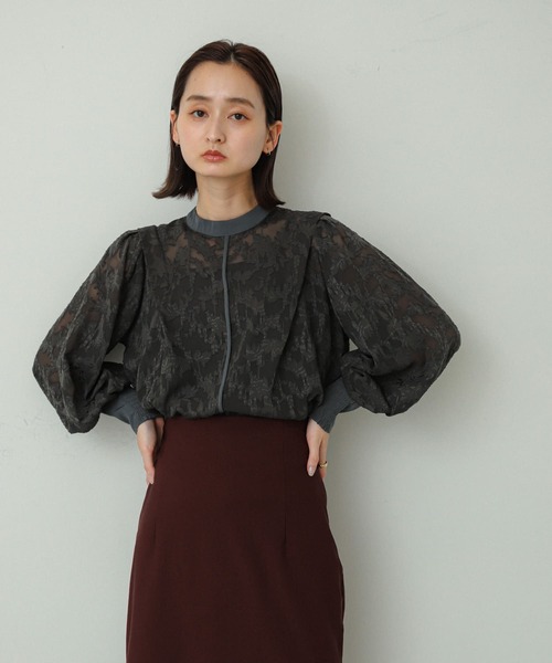 「SENSE OF PLACE by URBAN RESEARCH」 長袖ブラウス ONE アイボリー レディース_画像7