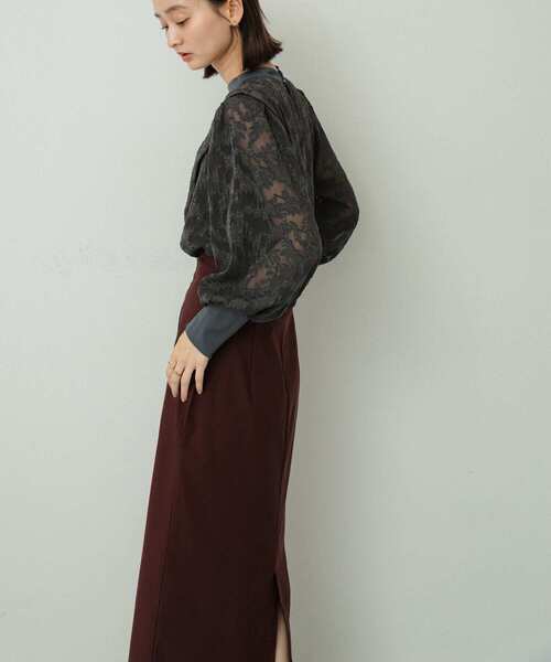 「SENSE OF PLACE by URBAN RESEARCH」 長袖ブラウス ONE アイボリー レディース_画像8