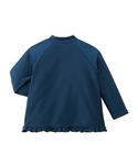 水着 フリルラッシュガード キッズ 子供 女の子の詳細画像1