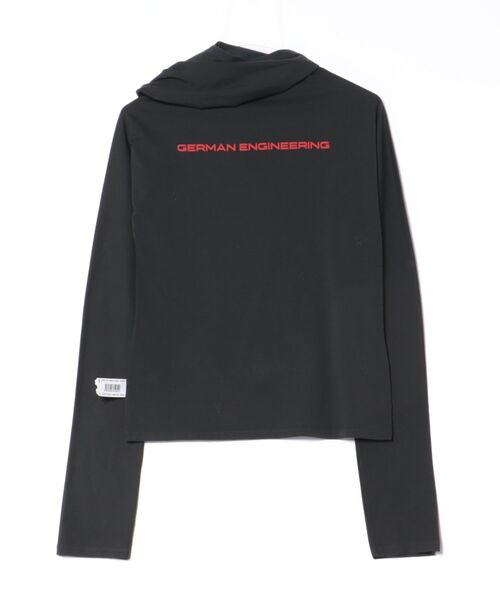 tシャツ STRETCH COTTON BLACK TWISTED H 32PT08JE18USBK レディースの画像