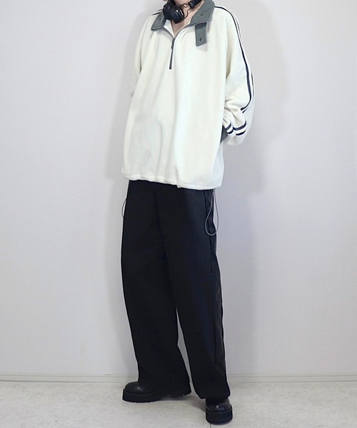 「Loose/ルース」 スウェットカットソー X-SMALL ブラック メンズ_画像7