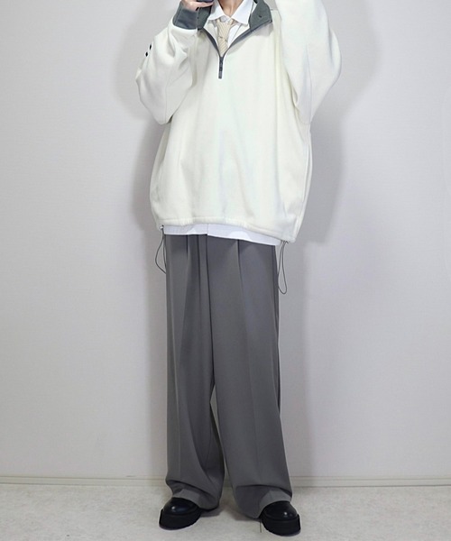 「Loose/ルース」 スウェットカットソー X-SMALL ブラック メンズ_画像8