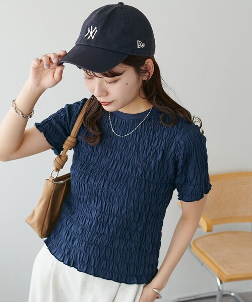 Discoat（ディスコート） tシャツ 「WEB限定」シャーリングコンパクトT