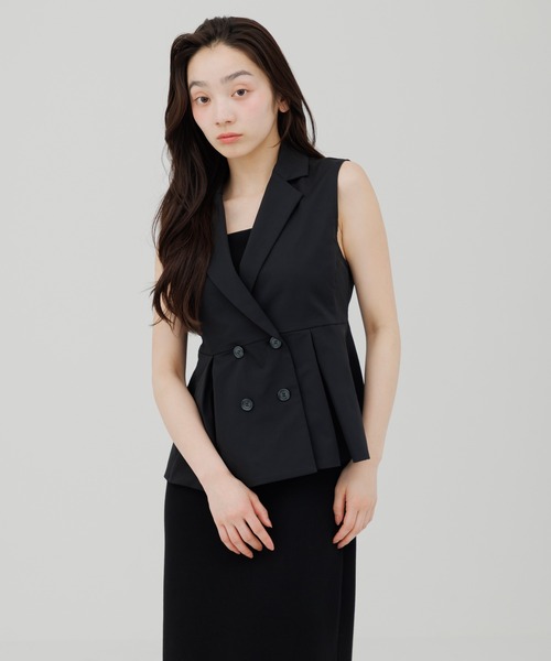 ベスト ジレ tailored trench gilet（テーラードトレンチジレ