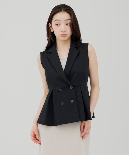 【美品】Ground Y ベスト ジレ ベスト ジレ tailored trench gilet（テーラードトレンチジレ