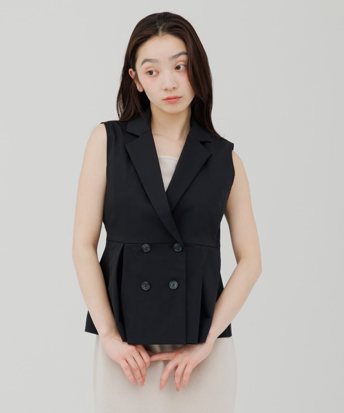 ベスト ジレ tailored trench gilet（テーラードトレンチジレ