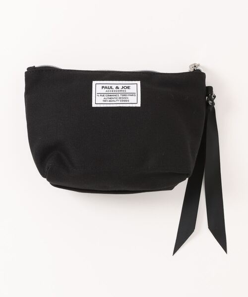 「PAUL & JOE ACCESSOIRES」 ポーチ FREE ブラック レディース_画像2
