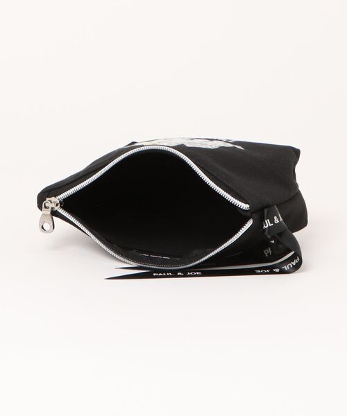 「PAUL & JOE ACCESSOIRES」 ポーチ FREE ブラック レディース_画像4