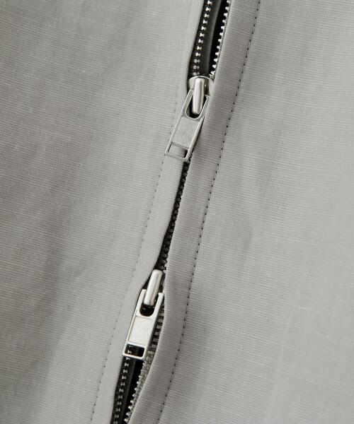 ブルゾン アウター COTTON RAMIE POPLIN メンズの画像