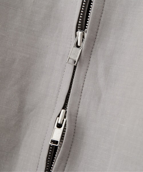 ブルゾン アウター COTTON RAMIE POPLIN メンズの画像