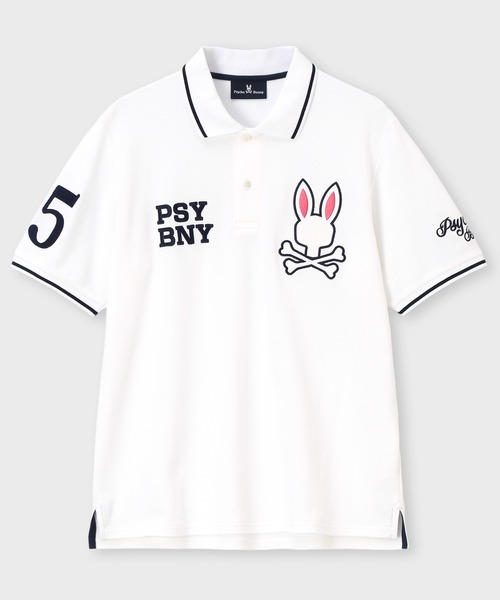 PEARLY&MASTER BUNNYのポロシャツ、ハット2個、など5点セット Psycho Bunny（サイコバニー） ポロシャツ 37.5 Technology 4POINT
