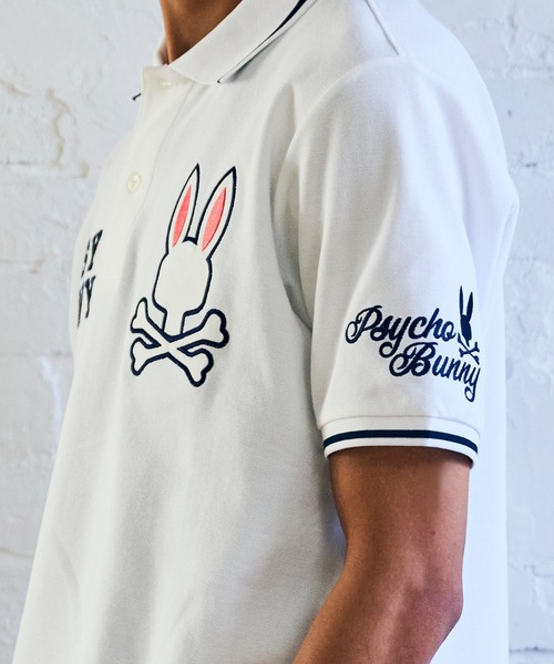 Psycho Bunny（サイコバニー） ポロシャツ 37.5 Technology 4POINT