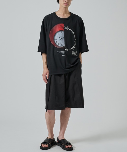 「SHAREEF」 半袖Tシャツ 2 ホワイト メンズ_画像5