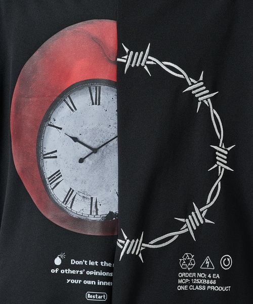 「SHAREEF」 半袖Tシャツ 2 ホワイト メンズ_画像6
