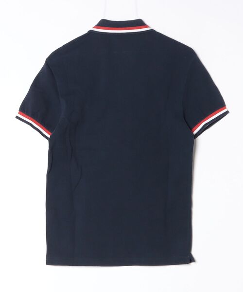 MONCLER（モンクレール） ワンポイント半袖ポロシャツ M ネイビー