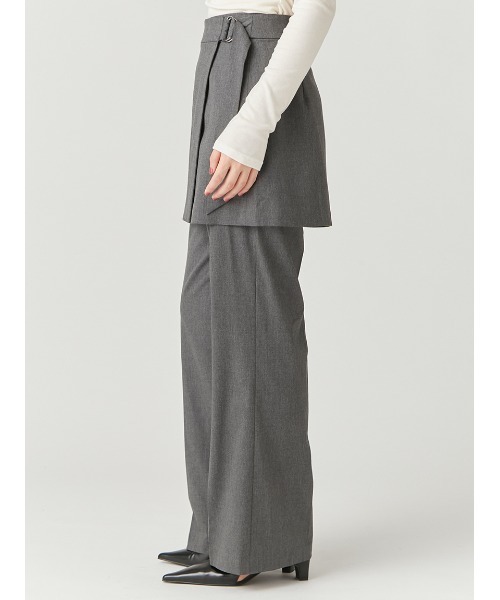 「FRAY I.D」 パンツ 1 グレー レディース_画像5