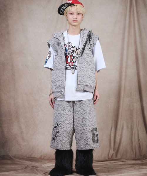 GALFY（ガルフィー） ワイドパンツ スウェットパンツ ジャージ ガチ