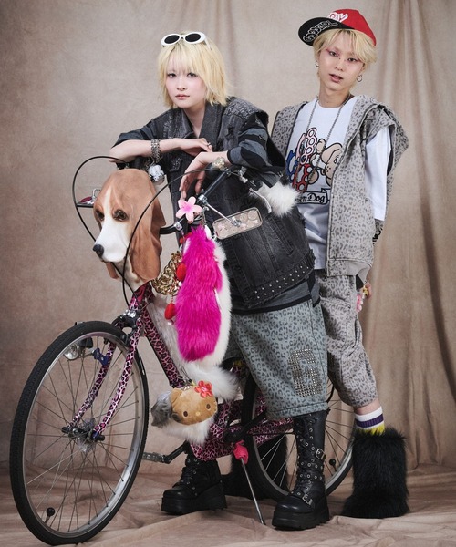GALFY（ガルフィー） ワイドパンツ スウェットパンツ ジャージ ガチ