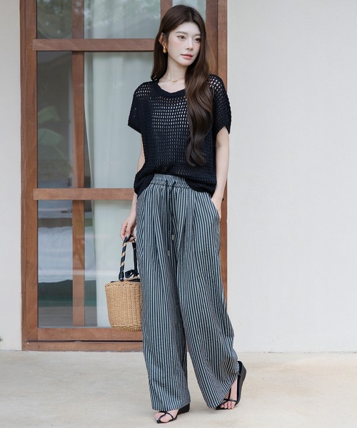 セットアップ メッシュニット春夏セットアップ レディース : ZOZOTOWN