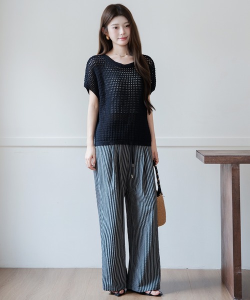 セットアップ メッシュニット春夏セットアップ レディース : ZOZOTOWN