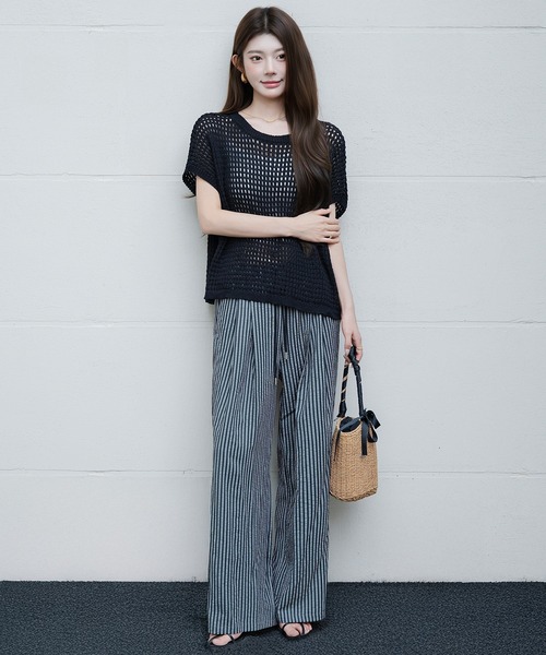 セットアップ メッシュニット春夏セットアップ レディース : ZOZOTOWN