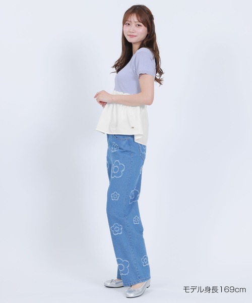 MARY QUANT（マリークヮント） tシャツ 半袖 マリークワント ペプラム