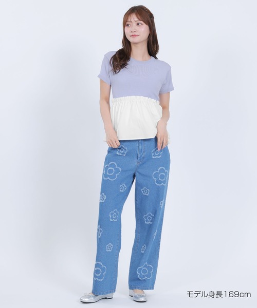 MARY QUANT（マリークヮント） tシャツ 半袖 マリークワント ペプラム