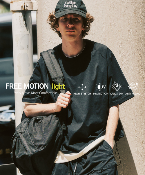417 EDIFICE（フォーワンセブンエディフィス） tシャツ 「FREE MOTION