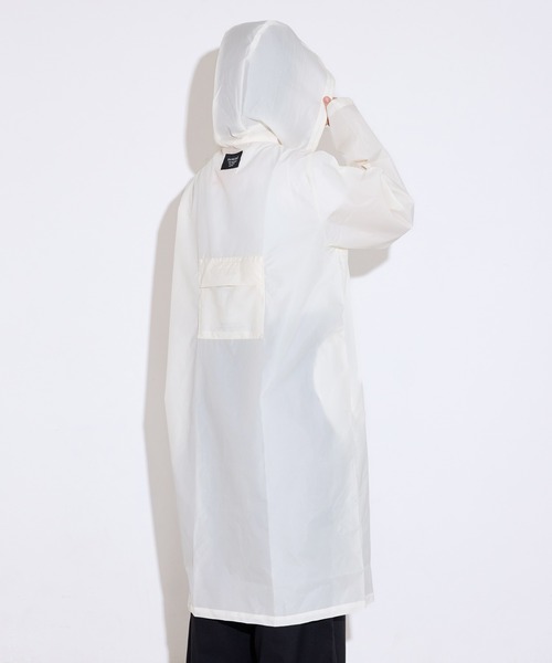 VETEMENTS レインコート ホワイト LAKOLE（ラコレ） カッパ レインコート カッパ パッカブルレインコート