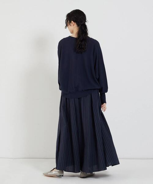 「conges payes ADIEU TRISTESSE」 ニットカーディガン FREE ネイビー レディース_画像7