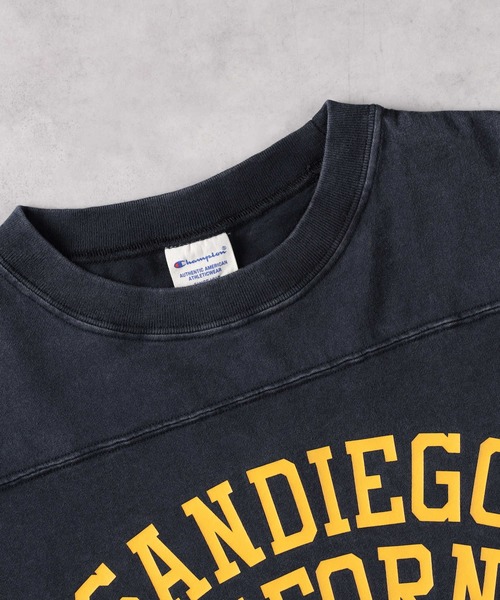Champion（チャンピオン） 7分袖Tシャツ L ホワイト メンズ : ZOZOTOWN