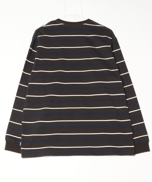「NICE WEATHER」 長袖Tシャツ M ダークグレー メンズ_画像2