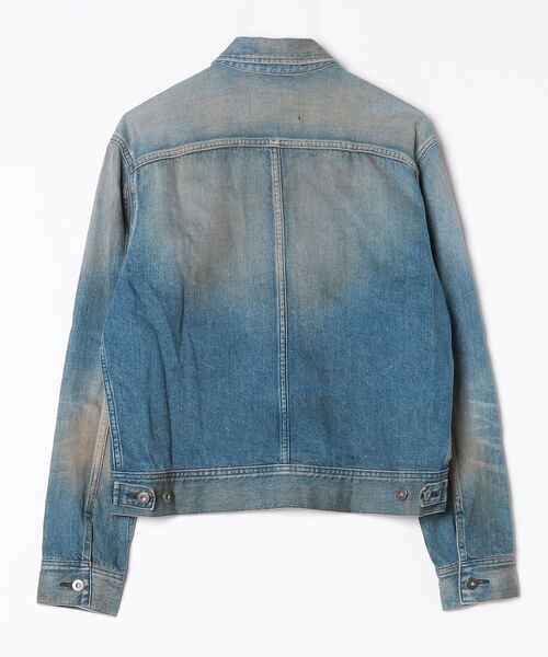 デニムジャケット gジャン 「JUHA」RUST SHORT DENIM JACKET メンズの画像