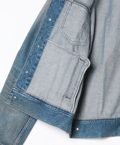 デニムジャケット gジャン 「JUHA」RUST SHORT DENIM JACKET メンズの画像