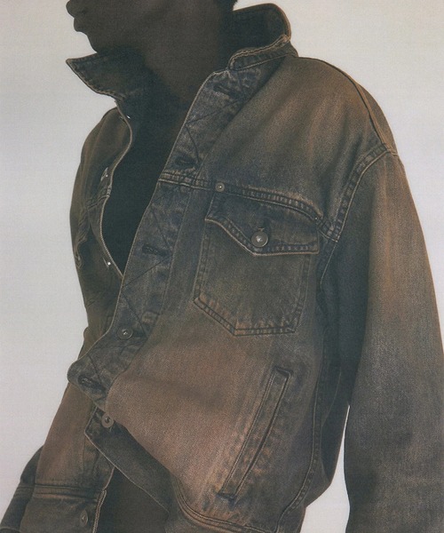 Juha（ユハ） デニムジャケット gジャン 「JUHA」RUST SHORT DENIM