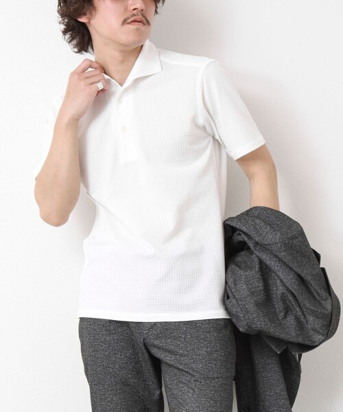 「NOLLEY'S」 半袖シャツ L サックスブルー メンズ_画像5