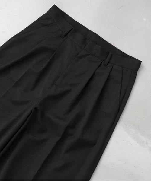 「CAMPHOR WOOD」 スラックス LARGE ネイビー メンズ_画像5