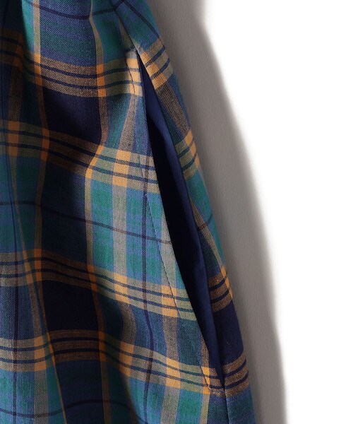 「SHIPS Colors」 半袖ワンピース ONE SIZE ブルー レディース_画像9