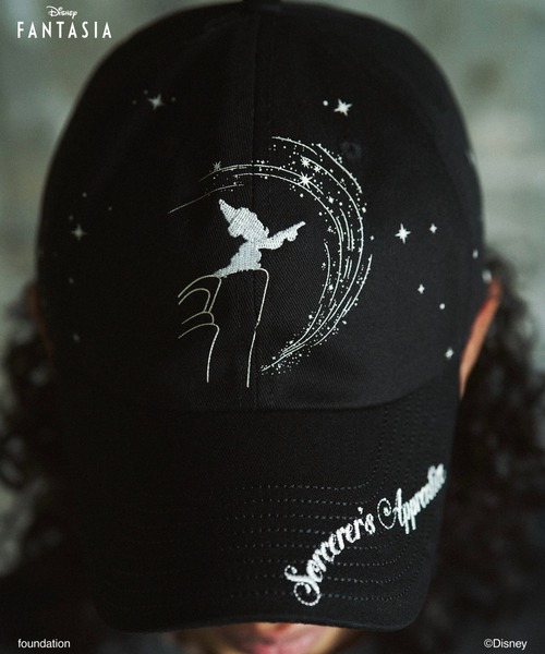 CAMPHOR WOOD キャップ 帽子 メンズ DISNEY / FANTASIA / EMBROIDERY
