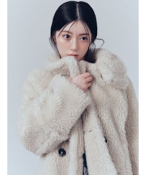 FRAY I.D アイボリー ダッフルコート FRAY I.D ダッフルコート
