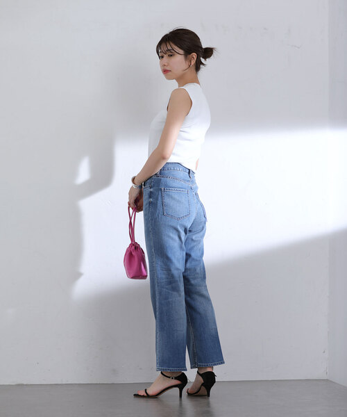 「La TOTALITE」 ノースリーブニット FREE ホワイト レディース_画像5