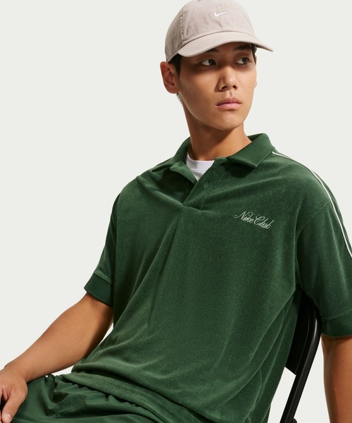 NIKE（ナイキ） ポロシャツ 半袖 クラブ テリー NCC S/S ポロ メンズ