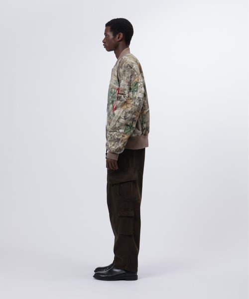 alpha ma-1 カモ 迷彩 アルファインダストリーズ 短丈 ブルゾン M Alpha Industries（アルファ・インダストリーズ） ma1 ma-1 Alpha