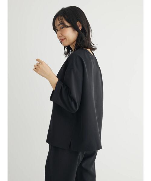 「Green Parks」 「chocol raffine robe」セットアップ FREE ブラック レディース_画像3