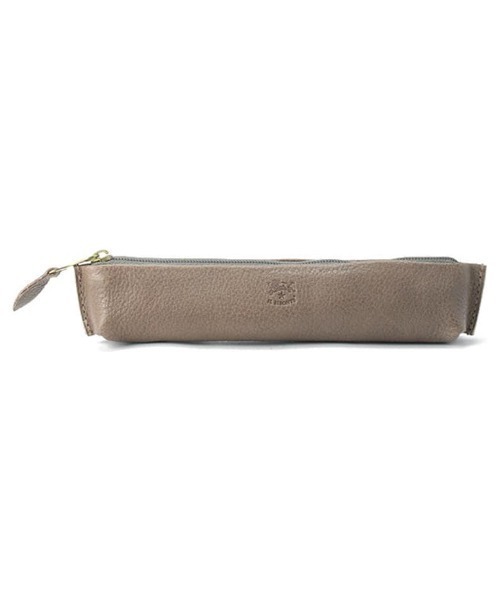 IL BISONTE グレー レザー 筆箱 IL BISONTE 文房具 / ORIGINAL LEATHER PENCASE : ZOZOTOWN