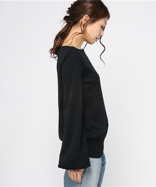 ドゥーズィエムクラス＊GLOSSY-PUFF パフスリーブニット　ウール Deuxieme Classe ニット GLOSSY-PUFF◇ : ZOZOTOWN Yahoo!店